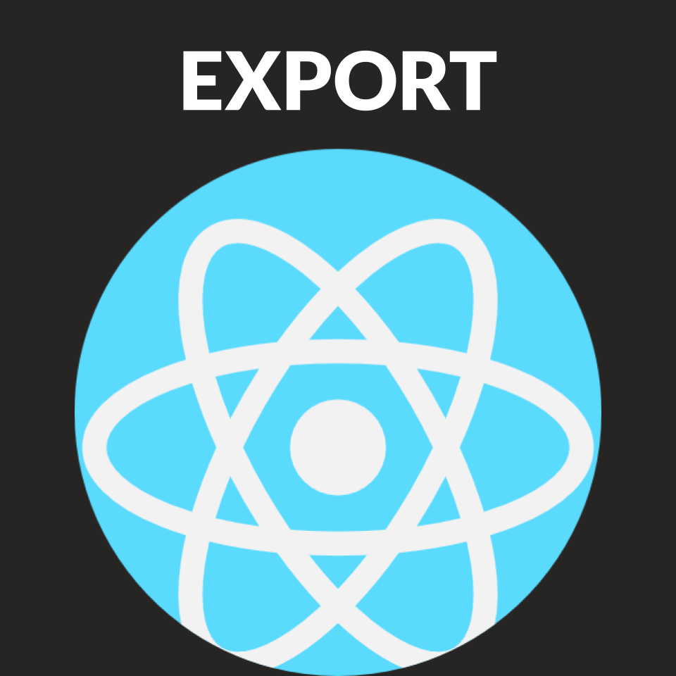 React Barrel Export